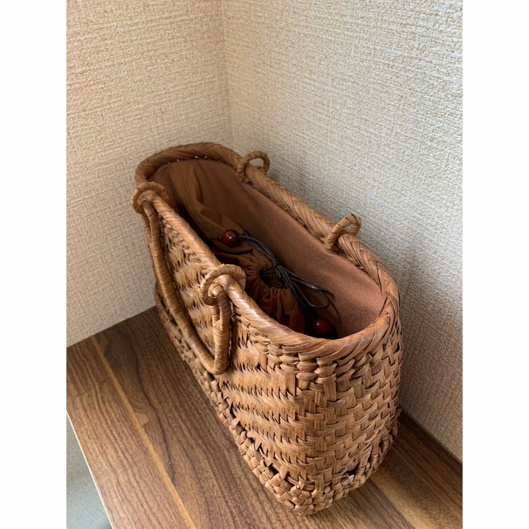 山葡萄 山葡萄かごバッグ 手作り 山葡萄籠バッグ 内布ありの通販 山葡萄 山葡萄かごバッグ 手作り 山葡萄籠バッグ 内布ありの通販