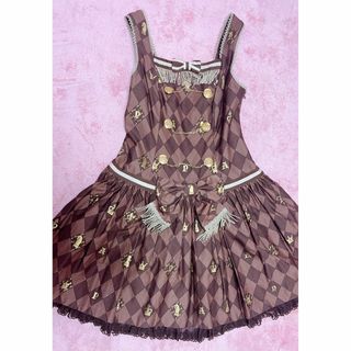 アンジェリックプリティー(Angelic Pretty)の最終値下げ　アンジェリックプリティ チェスチョコローウエストJSK(ミニワンピース)