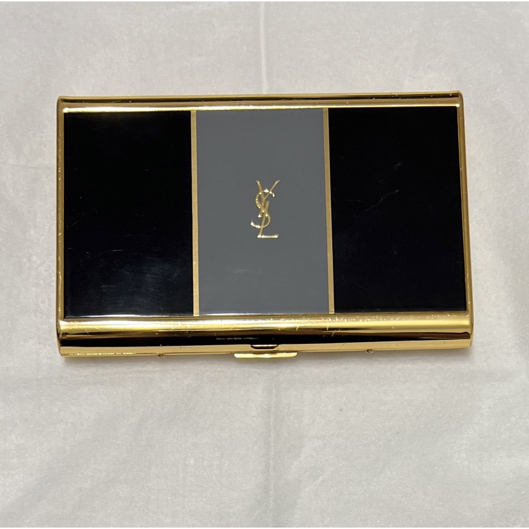 Yves Saint Laurent(イヴサンローラン)のヴィンテージ　レア　イブサンローラン　カードケース　名刺入れ　シガレット レディースのファッション小物(パスケース/IDカードホルダー)の商品写真