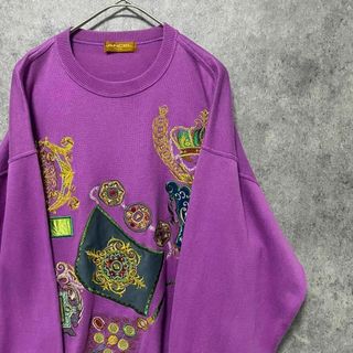 LANCEL セットアップ パープル vintage 90s-