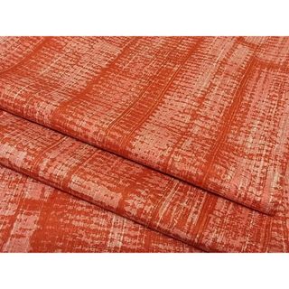 平和屋-こころ店■上質な紬 舞蝶文 着丈159cm 裄丈65cm 正絹 逸品 未使用 B-wt9190