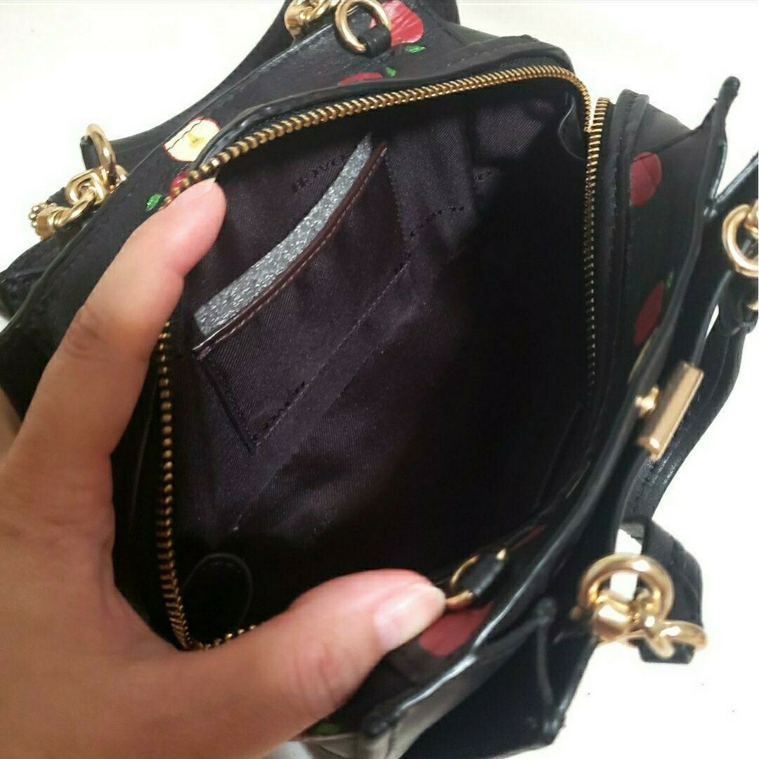 COACH ドリーマー21 アップルプリント (BLACK) ★ 極美品 4