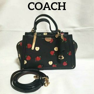 COACH ドリーマー21 アップルプリント (BLACK) ★ 極美品