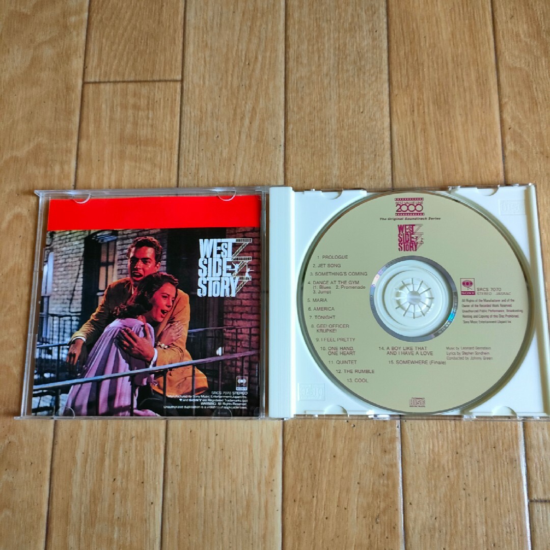 リイシュー盤 ウエスト・サイド物語 サウンドトラック OST エンタメ/ホビーのCD(映画音楽)の商品写真
