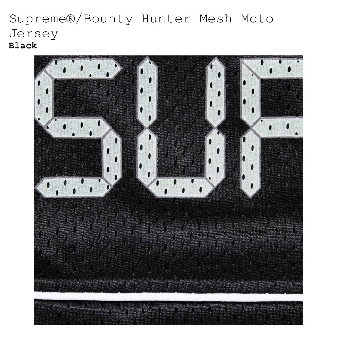 Supreme - Supreme Bounty Hunter Mesh Moto Jersey Mの通販 by ...