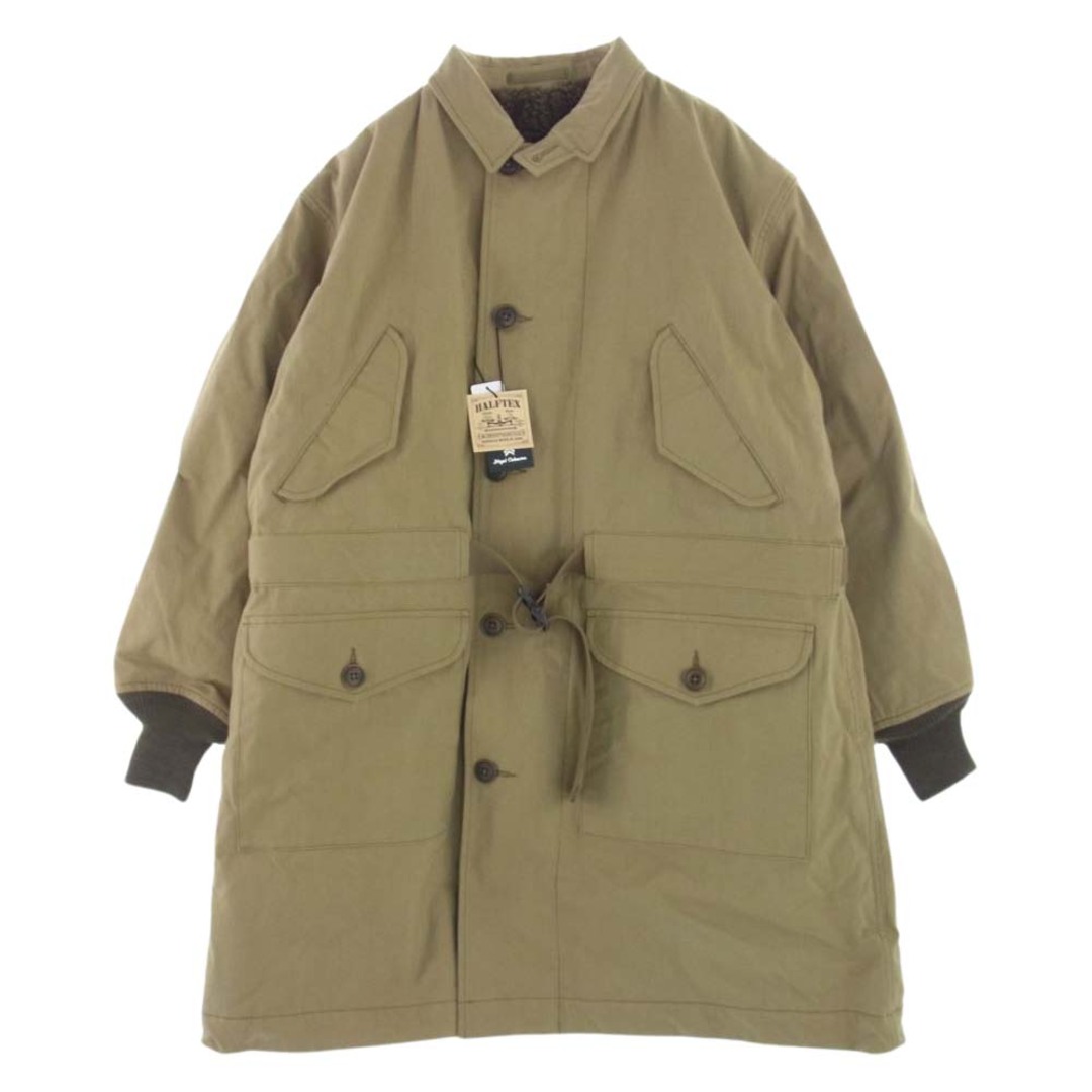 Nigel Cabourn ナイジェルケーボン コート 8045-00-00000-2-4 M-47 MODIFIED COAT 2WAY リバーシブル ミリタリー コート 50 カーキベージュ系 50【新古品】【未使用】