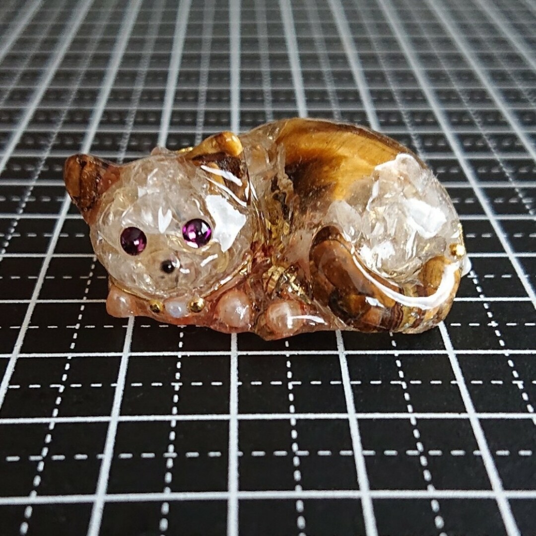 専用です。見つめる猫ちゃん(ФωФ)????オルゴナイト