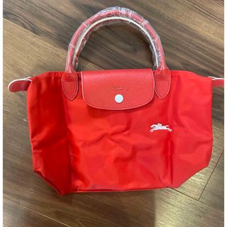 ロンシャン(LONGCHAMP)の新品未使用 ロンシャン プリアージュ Sサイズ レッド(ハンドバッグ)