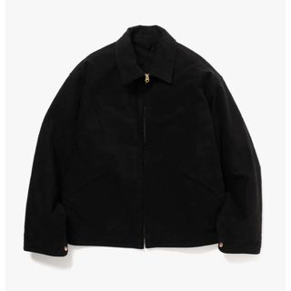 COMOLI 23AW モールスキン ジップショートジャケット 3-