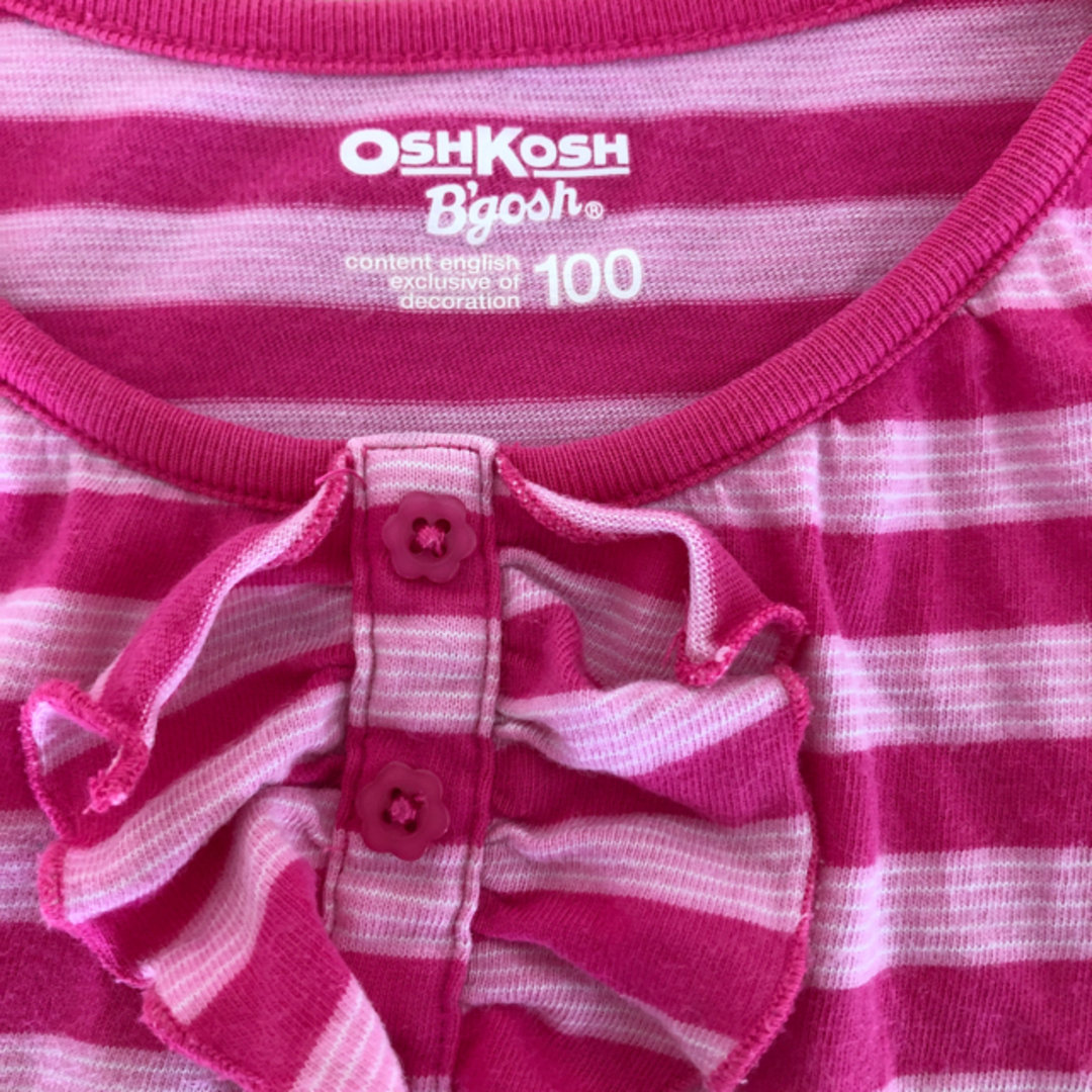 OshKosh(オシュコシュ)のオシュコシュ　カットソー　長袖　100 キッズ/ベビー/マタニティのキッズ服女の子用(90cm~)(Tシャツ/カットソー)の商品写真