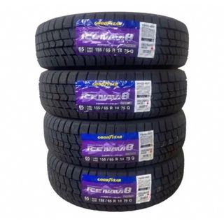 Goodyear - 【155/65R14】日本製 最新2022年製造 新品スタッドレス ...