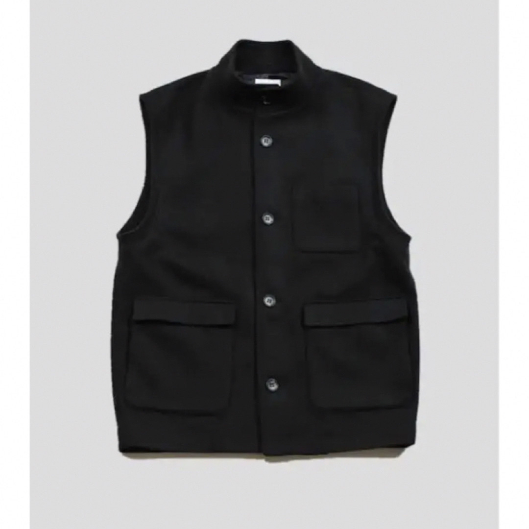 【sowell】knit melton high-neck vestのサムネイル