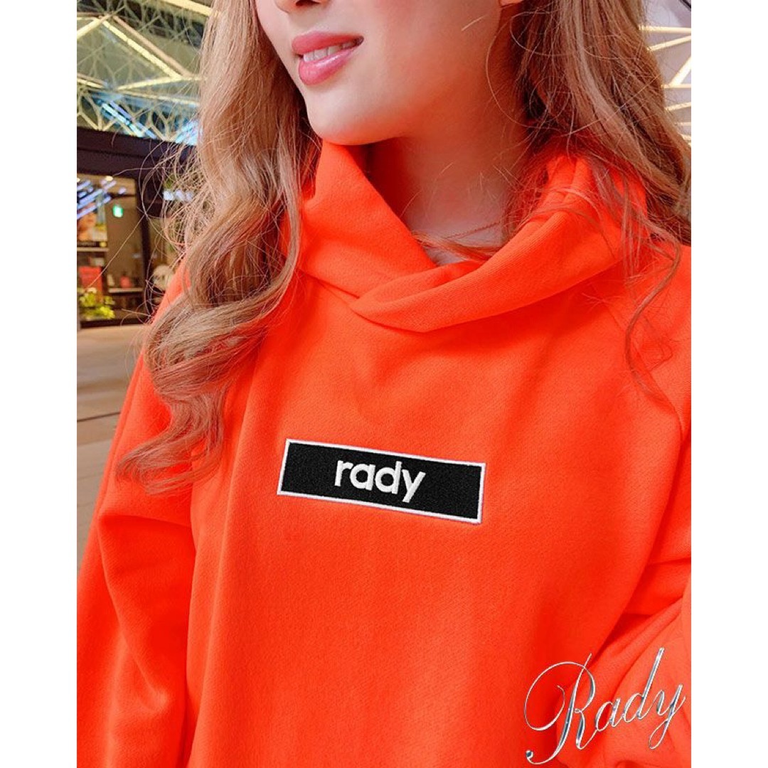 Rady(レディー)の【未使用品】Rady オーバーフーディ レディースのトップス(パーカー)の商品写真