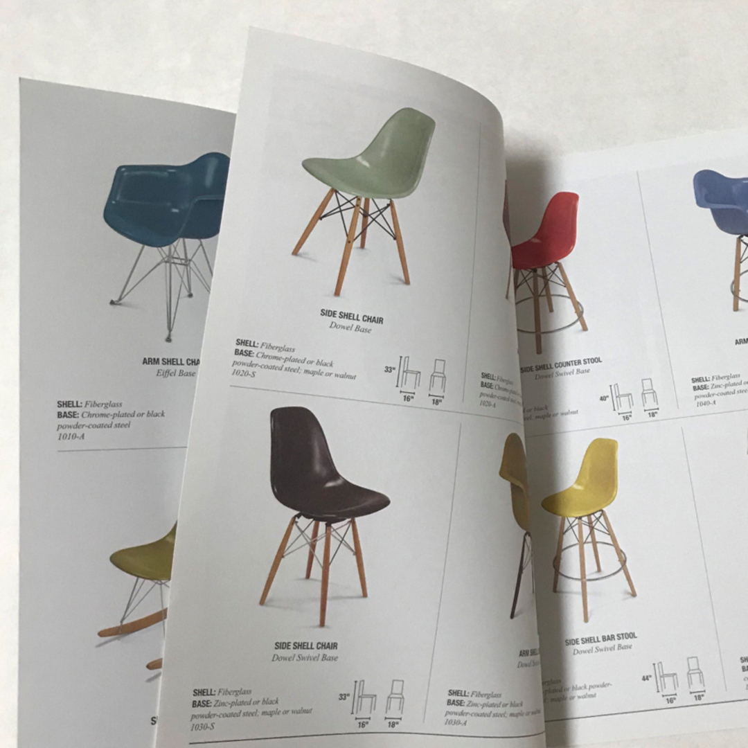 EAMES(イームズ)のイームズ シェルチェア カタログ エンタメ/ホビーの本(洋書)の商品写真