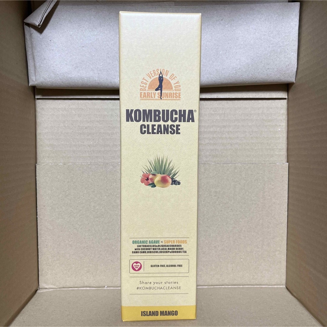 KOMBUCHA CLEANSE(コンブチャクレンズ)のコンブチャクレンズ 300ml 未開封　一本 コスメ/美容のダイエット(ダイエット食品)の商品写真