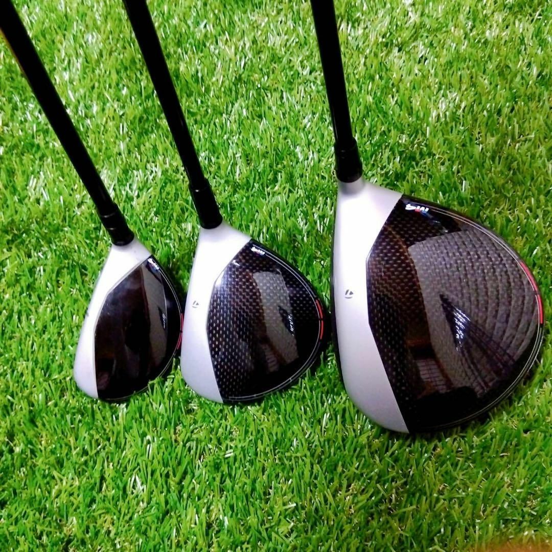 TaylorMade(テーラーメイド)の【左利】ゴルフクラブセット メンズ テーラーメイド M4 12本 初心者 中級者 スポーツ/アウトドアのゴルフ(クラブ)の商品写真