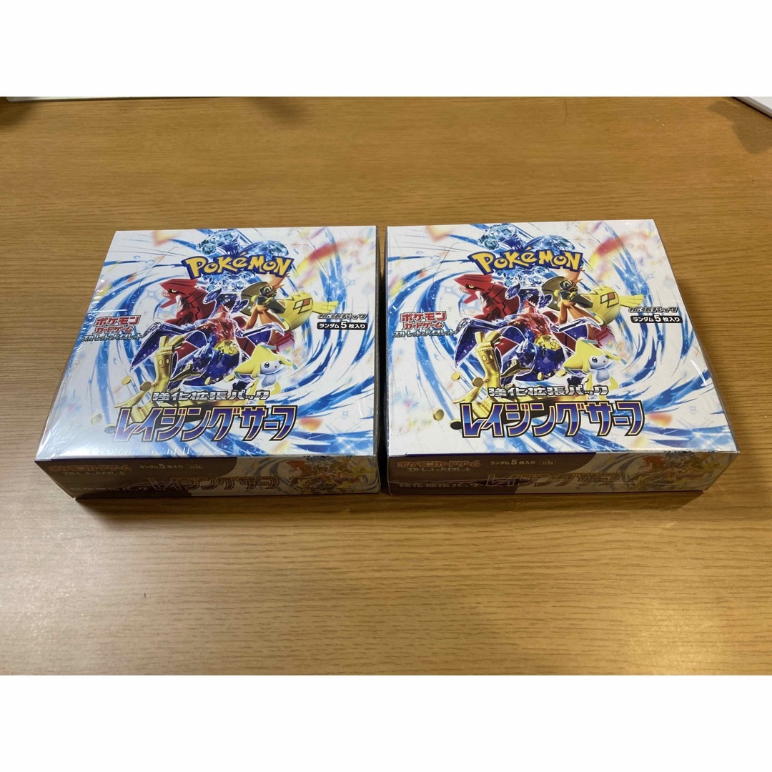 ポケモンカード レイジングサーフ 4BOX 新品未開封 - Box/デッキ/パック