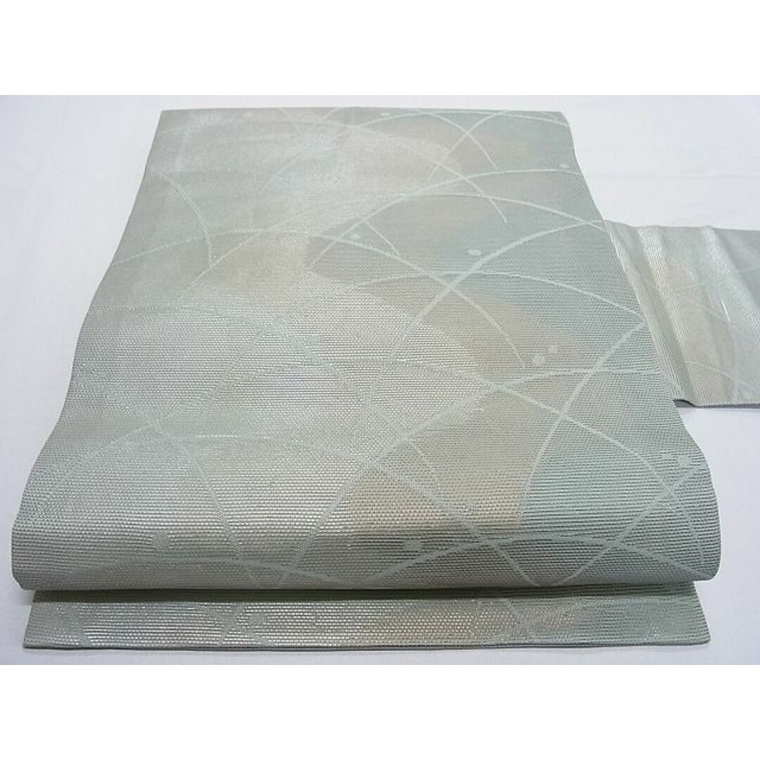 平和屋-こころ店■夏物 九寸名古屋帯 露芝文 金糸 正絹 逸品 B-jd3174 | フリマアプリ ラクマ
