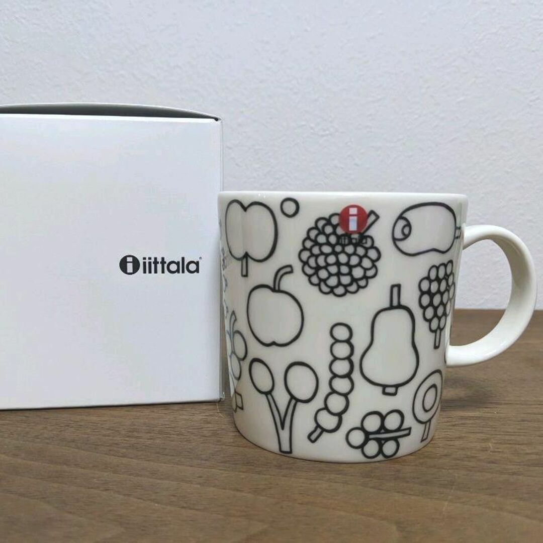 イッタラ　iittala　フルッタ　マグカップ　ブラック　新品