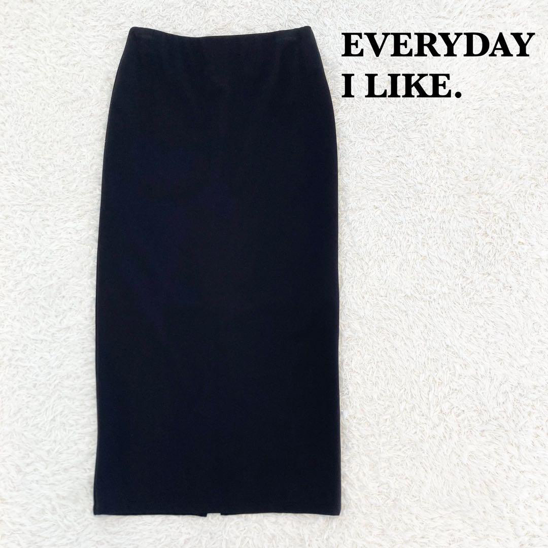 EVERYDAY I LIKE】エブリデイアイライク ニット ロングスカート