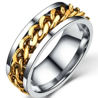 《大特価♪》メンズ ステンレス ファッション 指輪 アクセサリー プレゼント(リング(指輪))