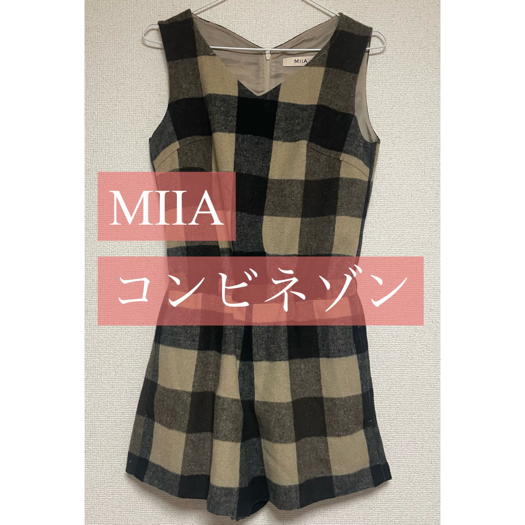 MIIA(ミーア)のMIIA☆コンビネゾン☆オールインワン レディースのパンツ(オールインワン)の商品写真