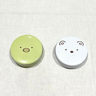 スミッコグラシ(すみっコぐらし)の【2つセット】すみっコぐらし 缶 ケース(キャラクターグッズ)