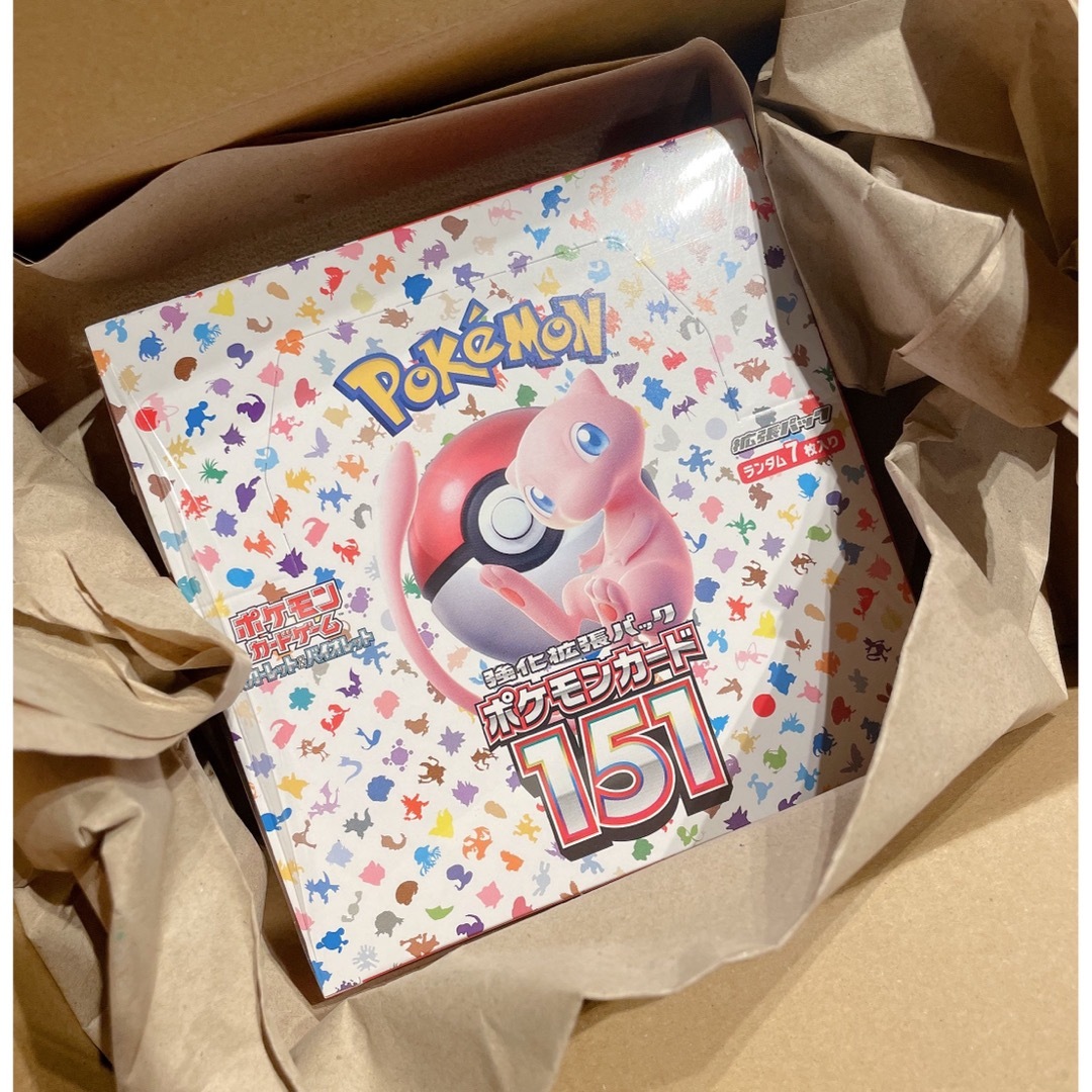 ポケモン151 BOX 未開封 シュリンク付き