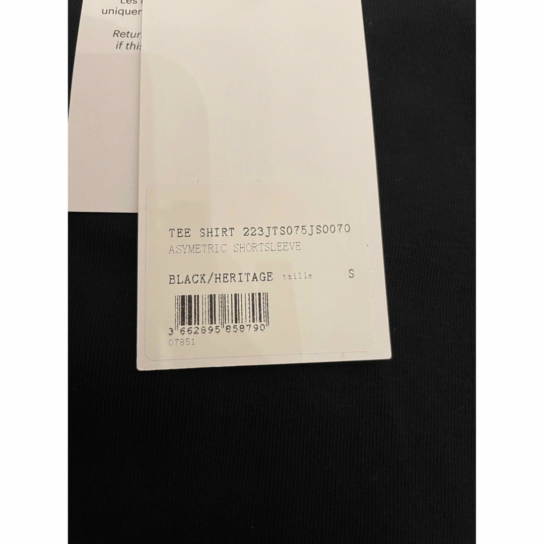 Courreges(クレージュ)のcourrege  アシンメトリーTシャツ　ワンショルダー　トップス レディースのトップス(Tシャツ(半袖/袖なし))の商品写真