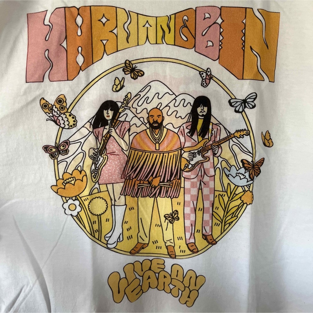 Khruangbin Tシャツ ホワイト L サイズ /新品未使用 送料無料