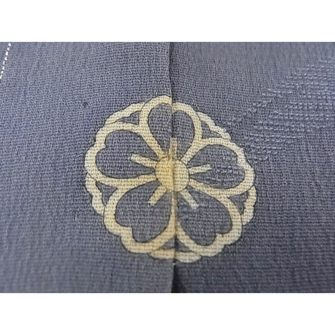 平和屋-こころ店■夏物 訪問着 刺繍 草花文 銀糸 着丈157.5cm 裄丈64.5cm 正絹 逸品 A-ck4120