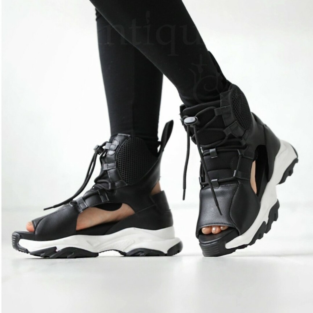 antiqua(アンティカ)の☆新品同様☆ハイカットスニーカーサンダル サンダル レディース 靴 レディースの靴/シューズ(サンダル)の商品写真