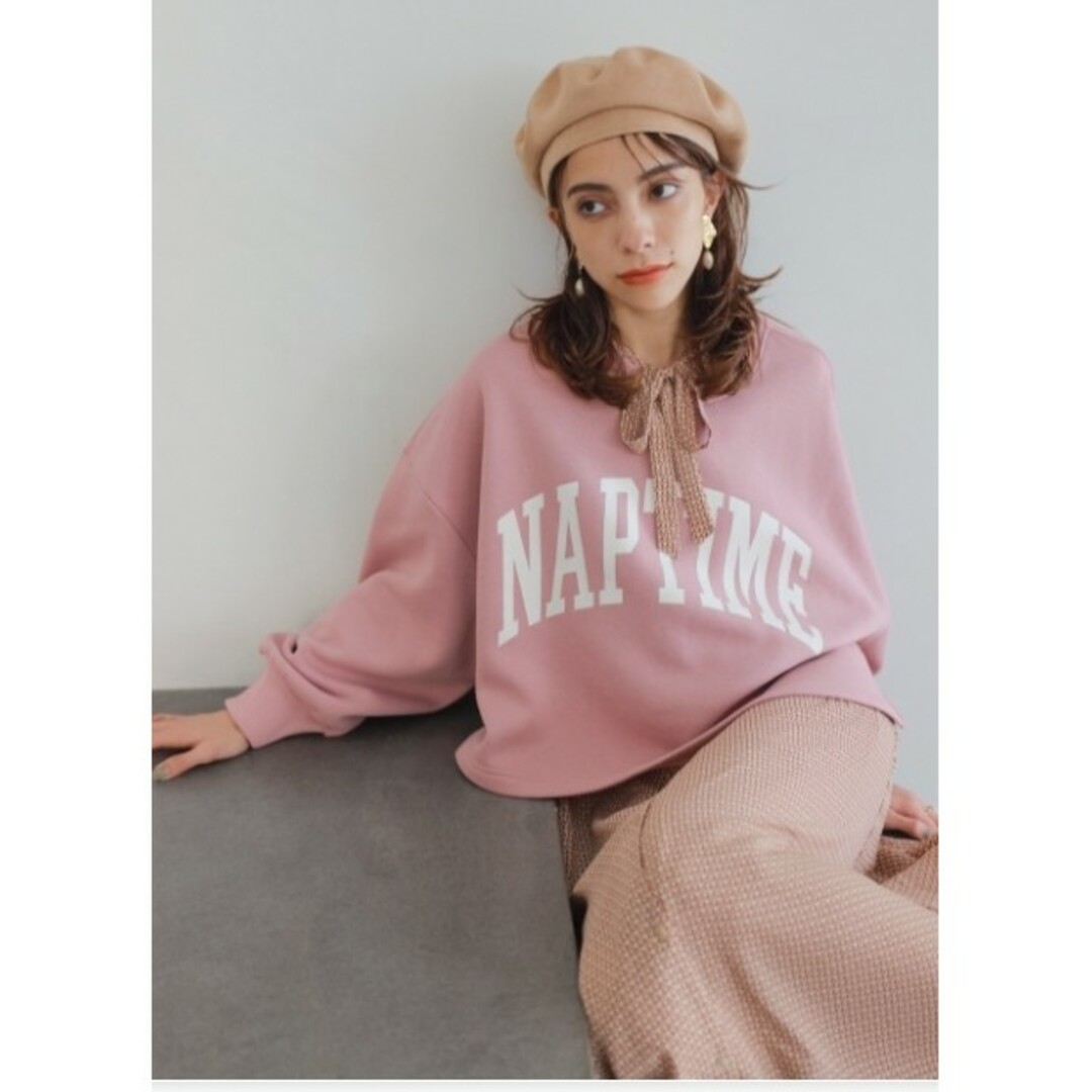 naptime 2022 FW プルオーバー PINK-