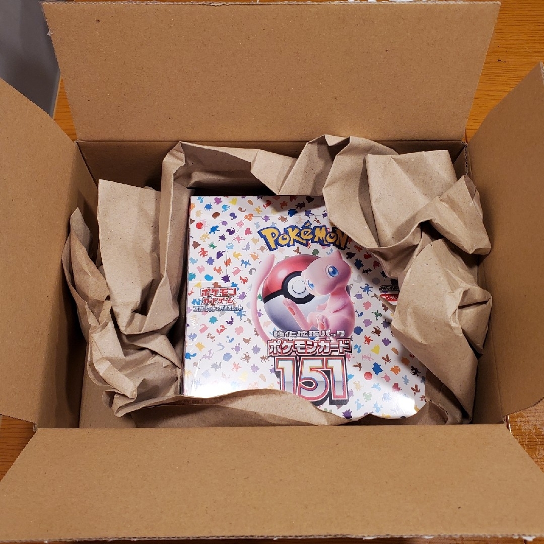 新品) 未開封ポケモンカードゲーム 151シュリンク付き 新品) 未開封ポケモンカードゲーム 151シュリンク付き