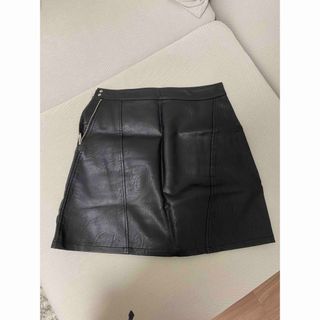 ザラ(ZARA)のレザーミニスカート(ミニスカート)