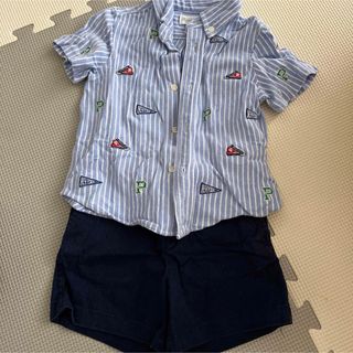 ポロラルフローレン(POLO RALPH LAUREN)のポロラルフローレン　シャツ&短パン(シャツ/カットソー)