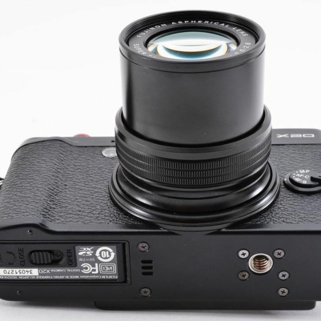 富士フイルム - ✨美品✨FUJIFILM X20 BLACK コンパクトデジタルカメラ
