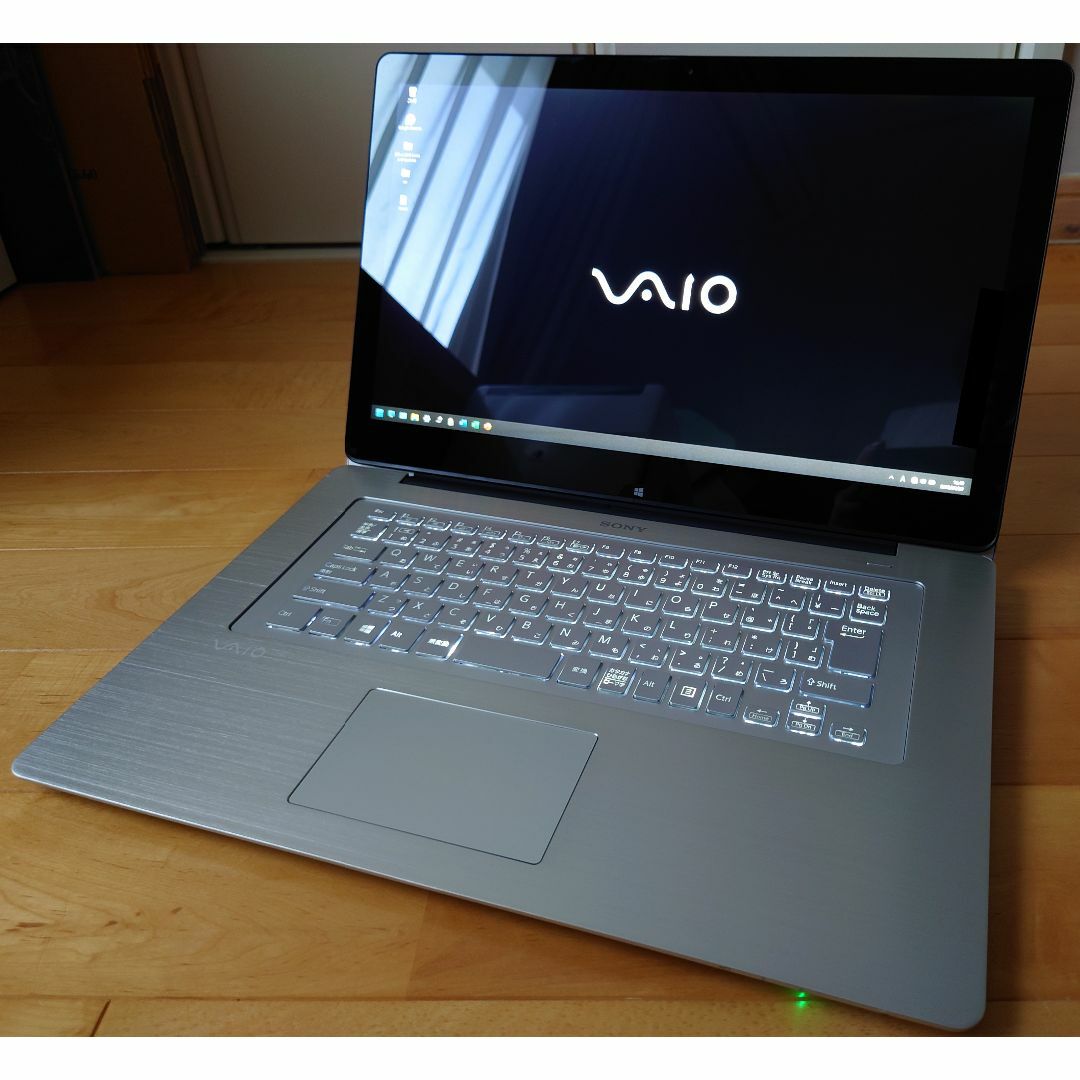 VAIO core i3 SSD ノートパソコン win11 タッチパネル