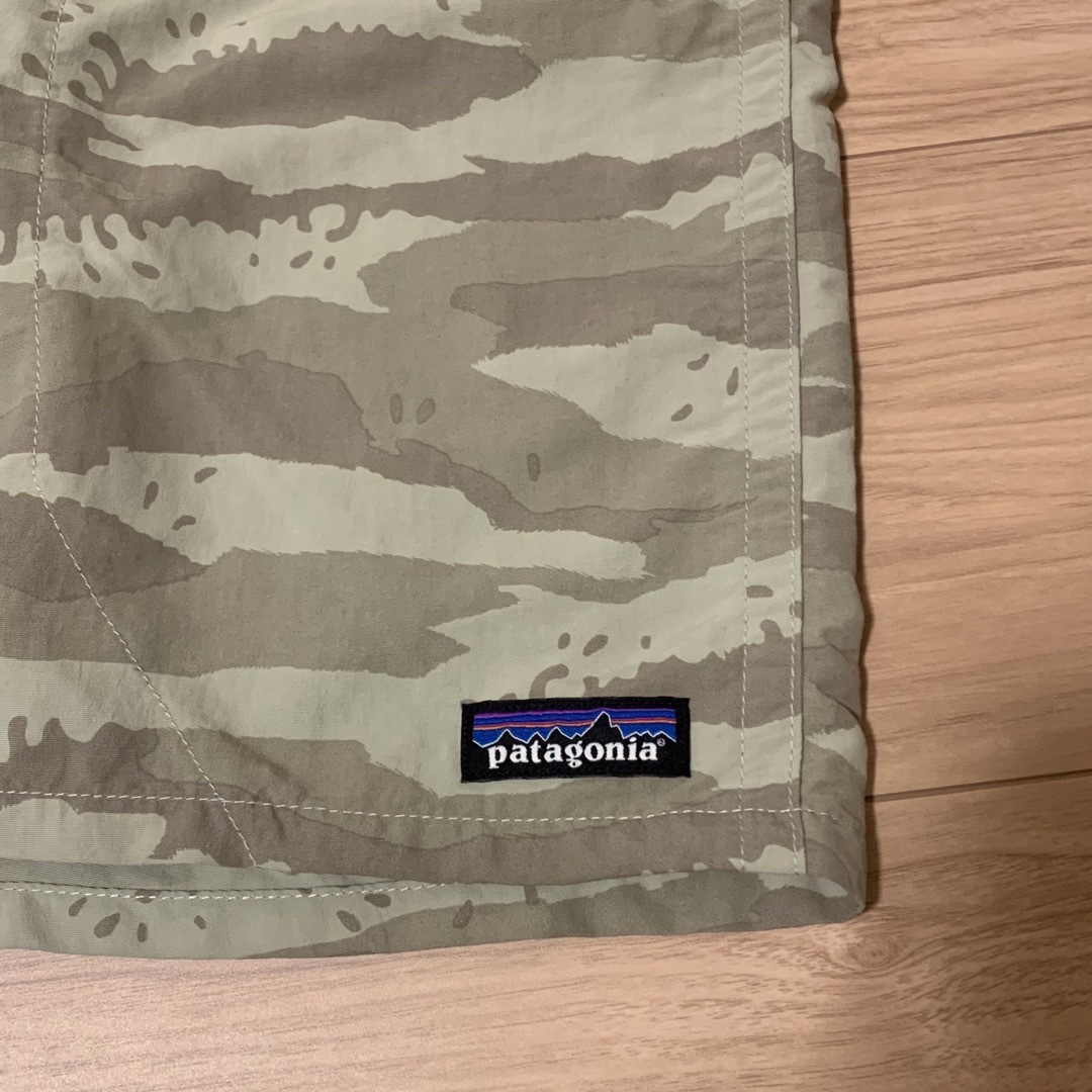 【廃盤レア柄】Patagoniaバギーズ ロックカモ 迷彩 7インチ XS 2