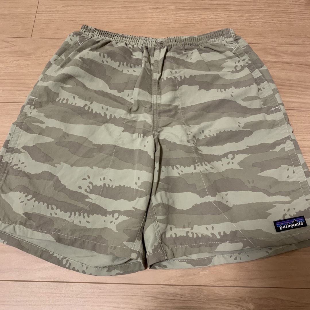 【廃盤レア柄】Patagoniaバギーズ ロックカモ 迷彩 7インチ XS 1
