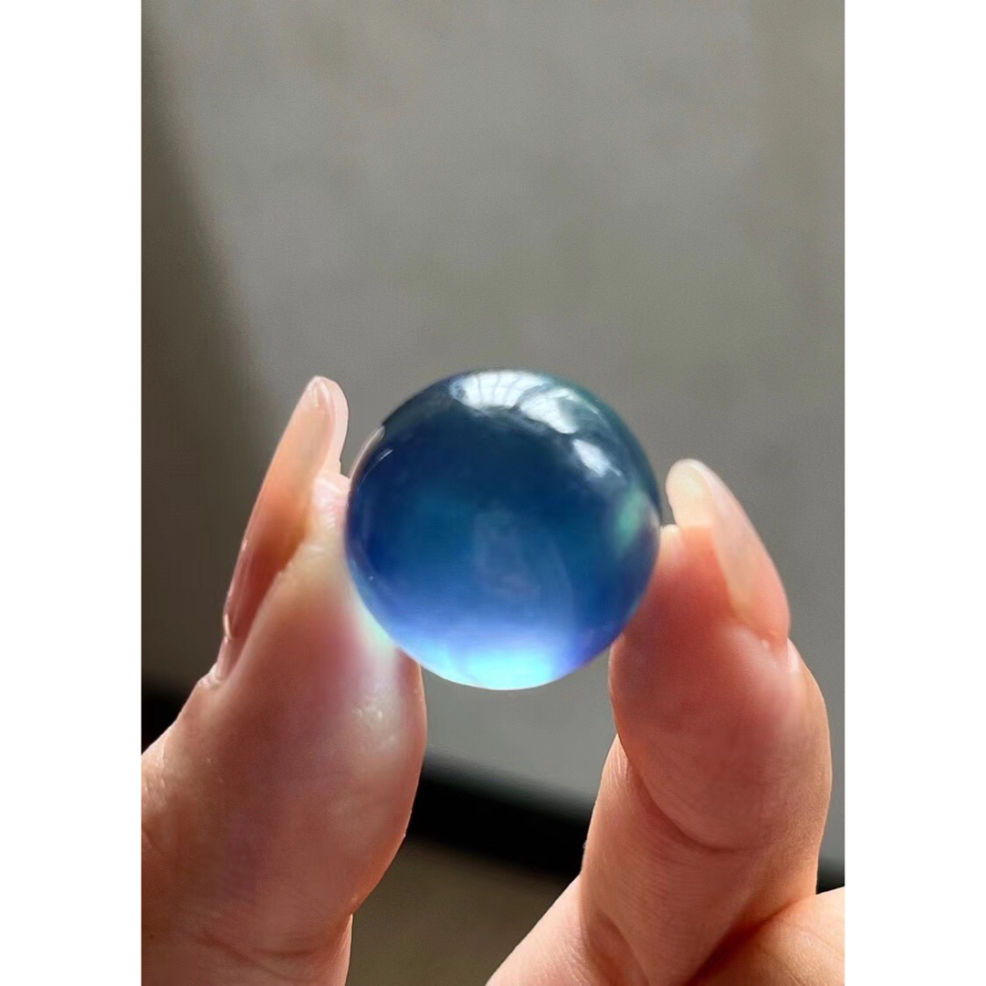 天然】アクアマリン 丸玉 20.5mm 天然】アクアマリン 丸玉 20.5mm