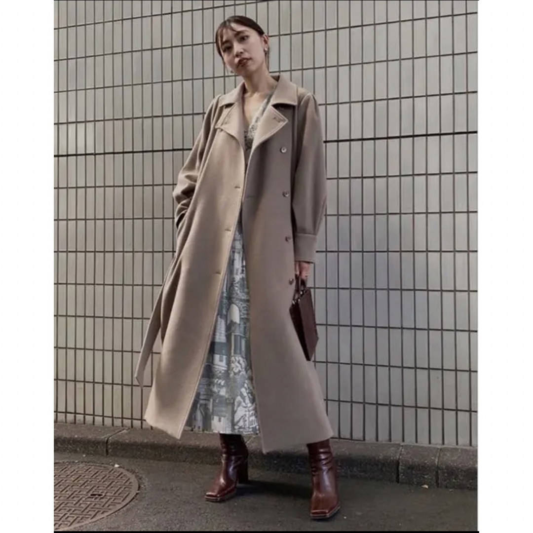 Ameri アメリヴィンテージ　POOFY FLARE LONG COAT