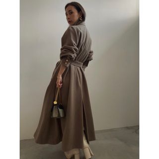 Ameri VINTAGE - Ameri アメリヴィンテージ POOFY FLARE LONG COATの