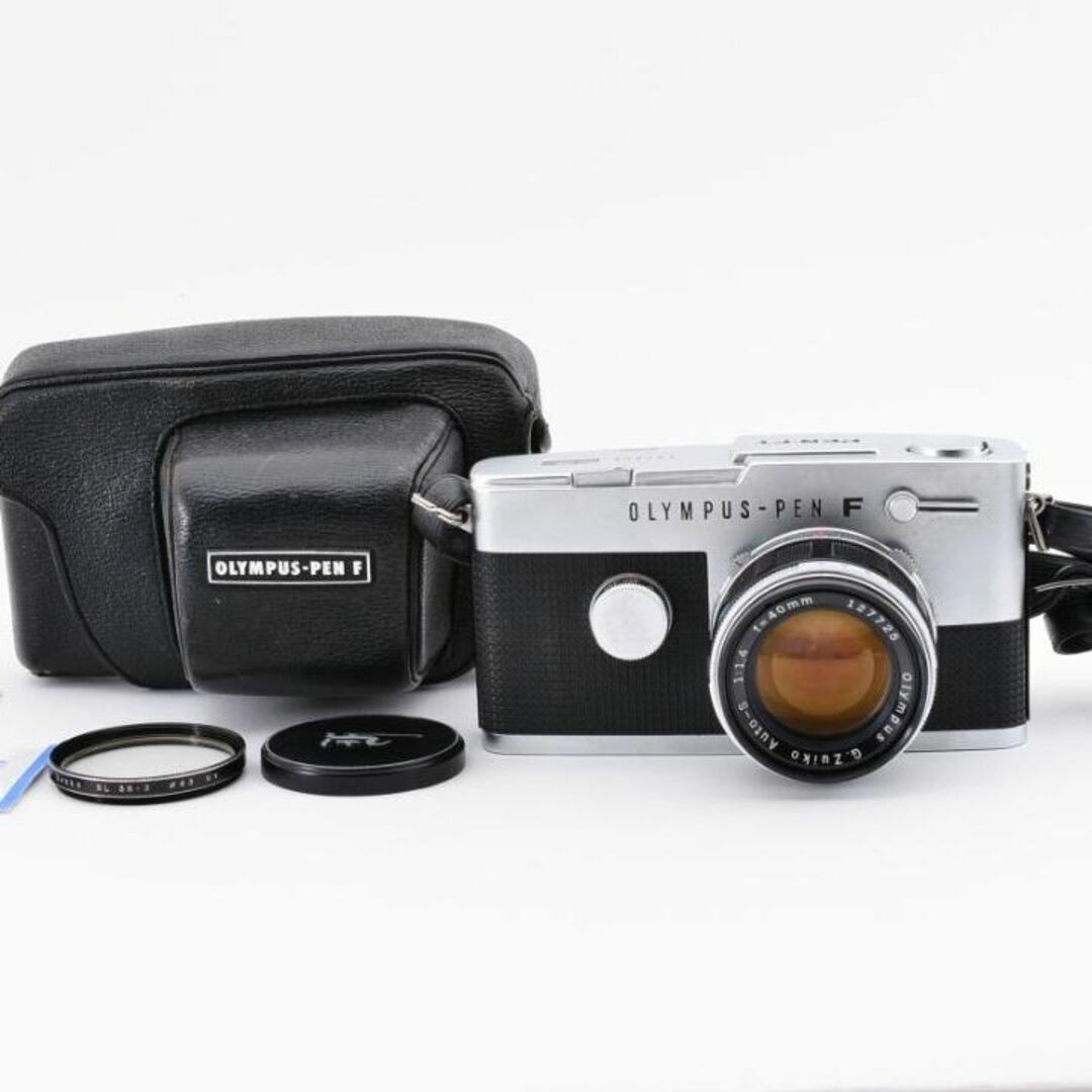 ✨完動品✨OLYMPUS PEN-F フィルムカメラ ハーフカメラKTカメラ