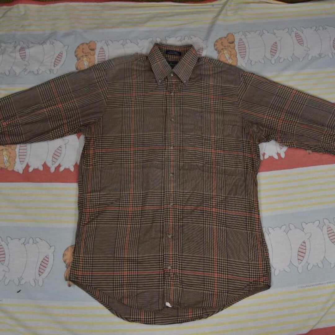 BURBERRY - バーバリー ドレスシャツ USA製 綿100% BURBERRY 00 80の