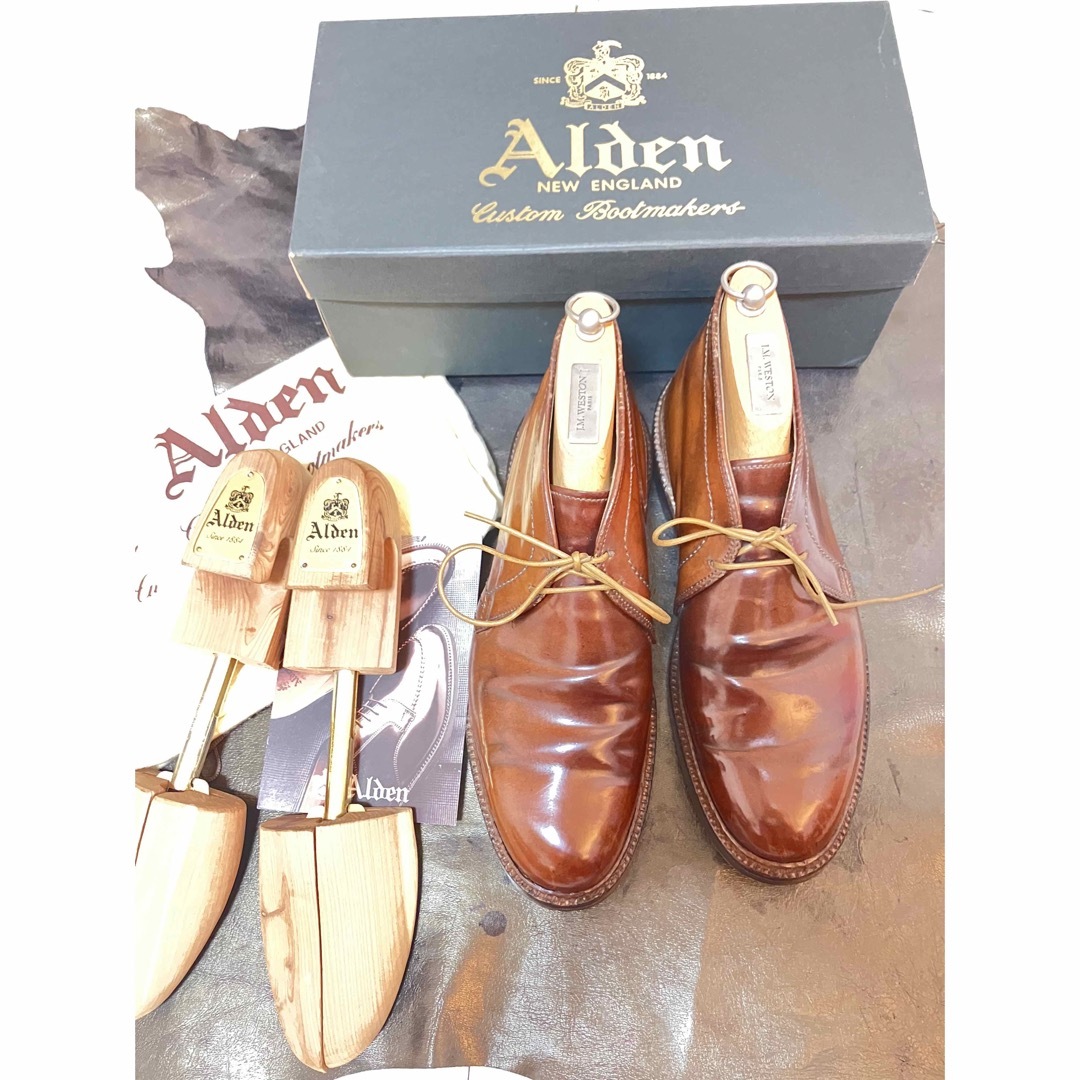 Alden - オールデン ウイスキーコードバン シューツリー付きの通販 by ...