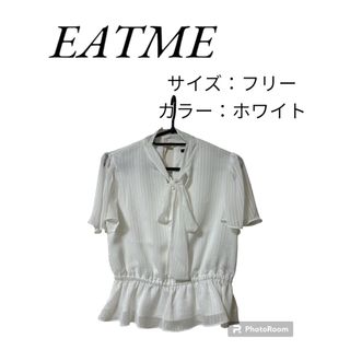 イートミー(EATME)のEATME ボウタイブラウス(シャツ/ブラウス(半袖/袖なし))