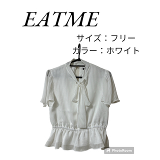 イートミー(EATME)のEATME ボウタイブラウス(シャツ/ブラウス(半袖/袖なし))