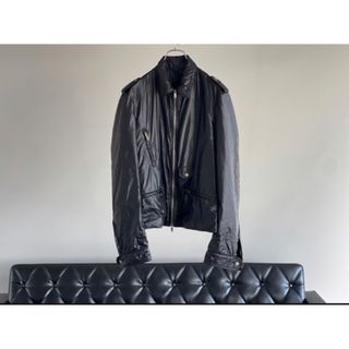 珍品 Y2K 00s McGREGOR レスキューオレンジ ライダースジャケット