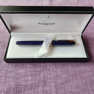 パーカー(Parker)のパーカー 万年筆 ソネット SONET ブルーラッカーCT 18K 750 XF(ペン/マーカー)